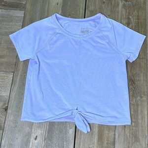 Girls Lilly Pulitzer Luxletic Lavender Tee Size Large (8/10)